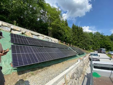 Photovoltaik von MRT im Pinzgau